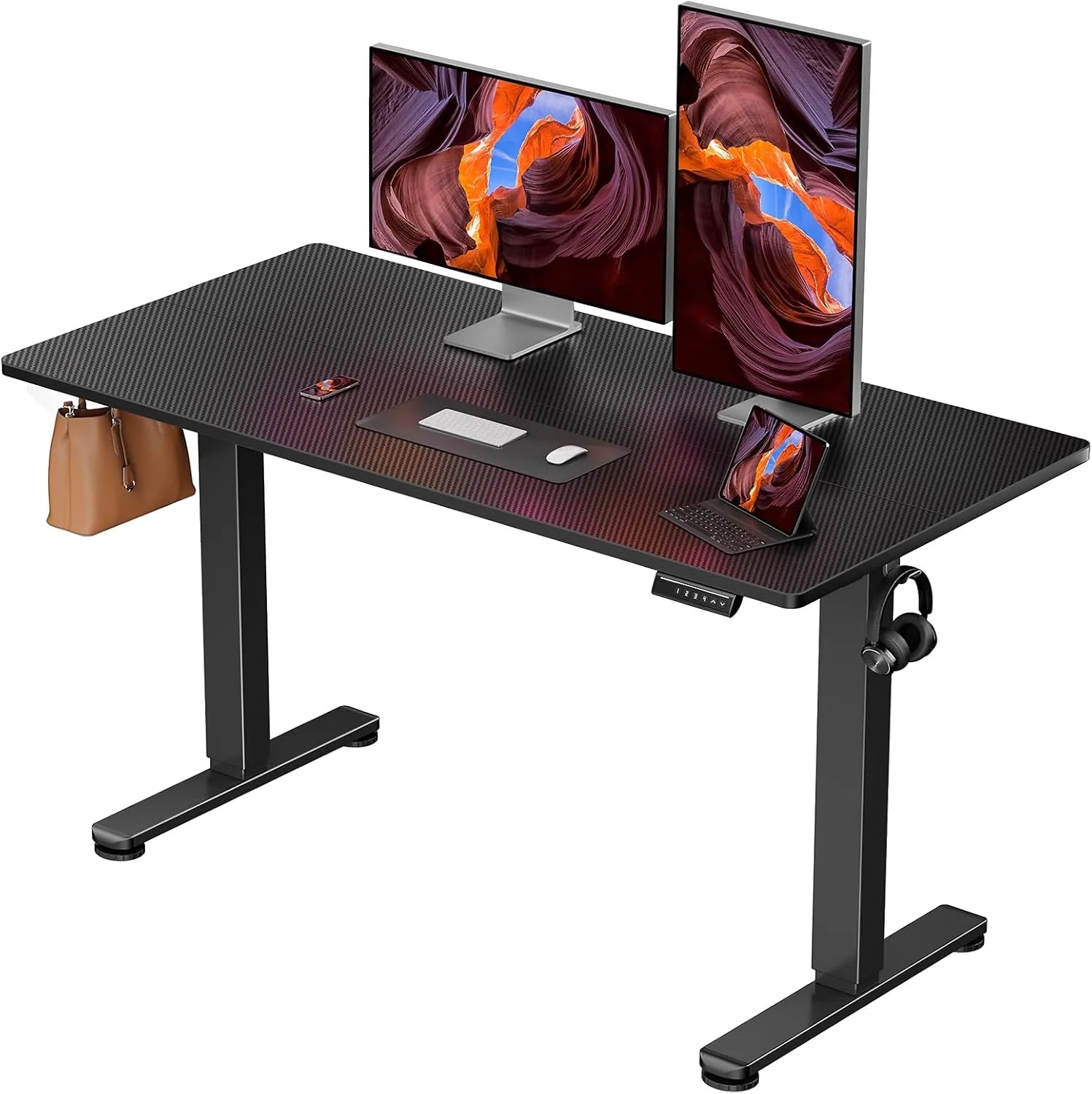 Special Height Adjustable Electric Standing Desk, 48 x 24 Inches Sit Stand up Desk - Image 9