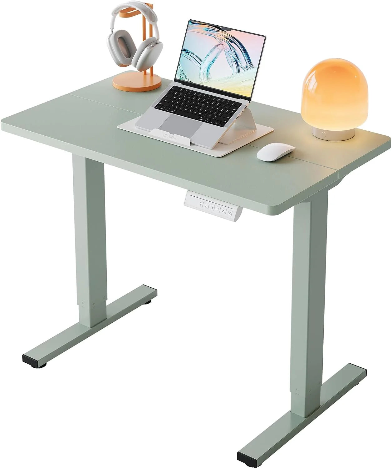 Special HUANUO 32 Small Electric Standing Desk Adjustable Height, 4 Memory Height Settings - Image 34