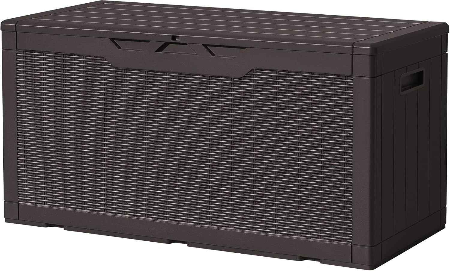 Special 78 Gallon Deck Box, Waterproof Resin Outdoor Storage Box