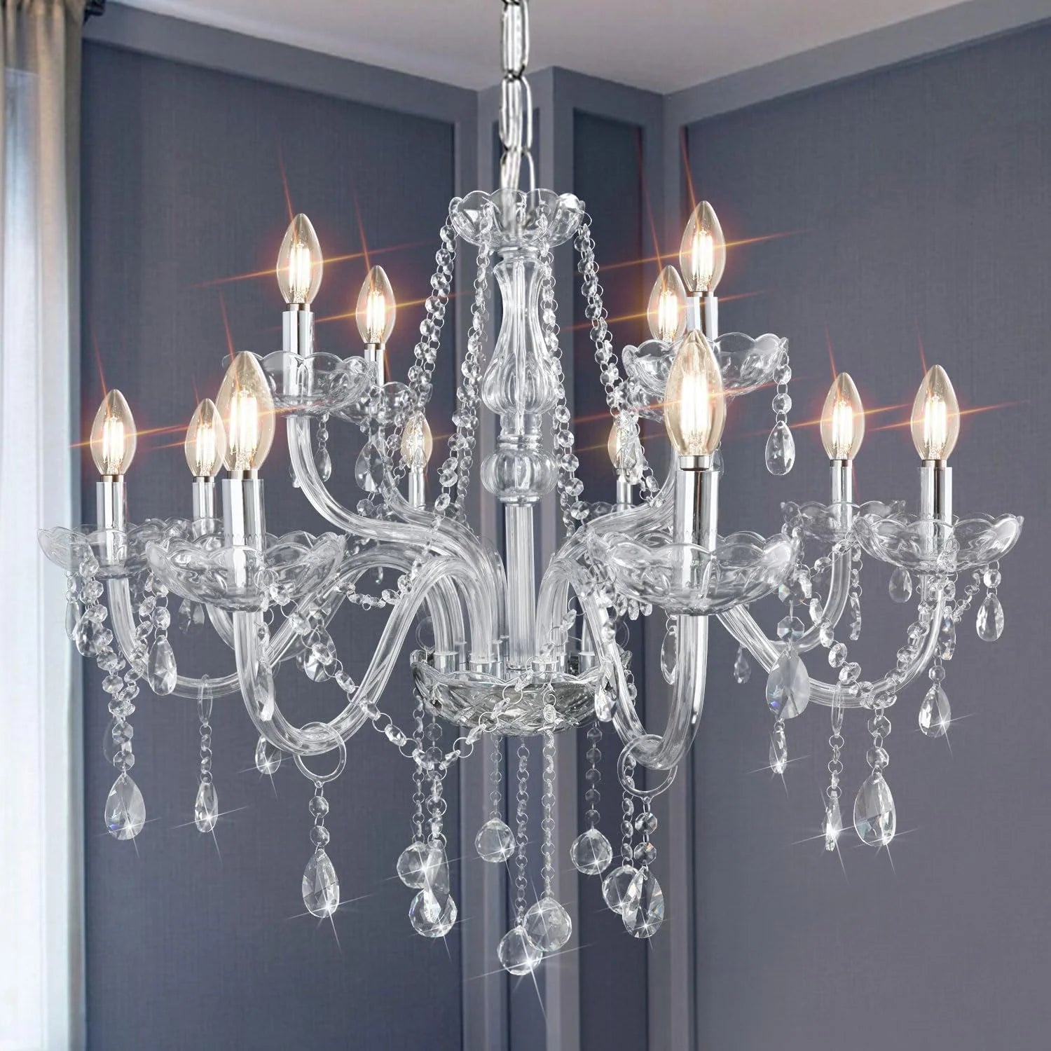 Special Chandeliers Classic Crystal Candle Chandelier Lighting
