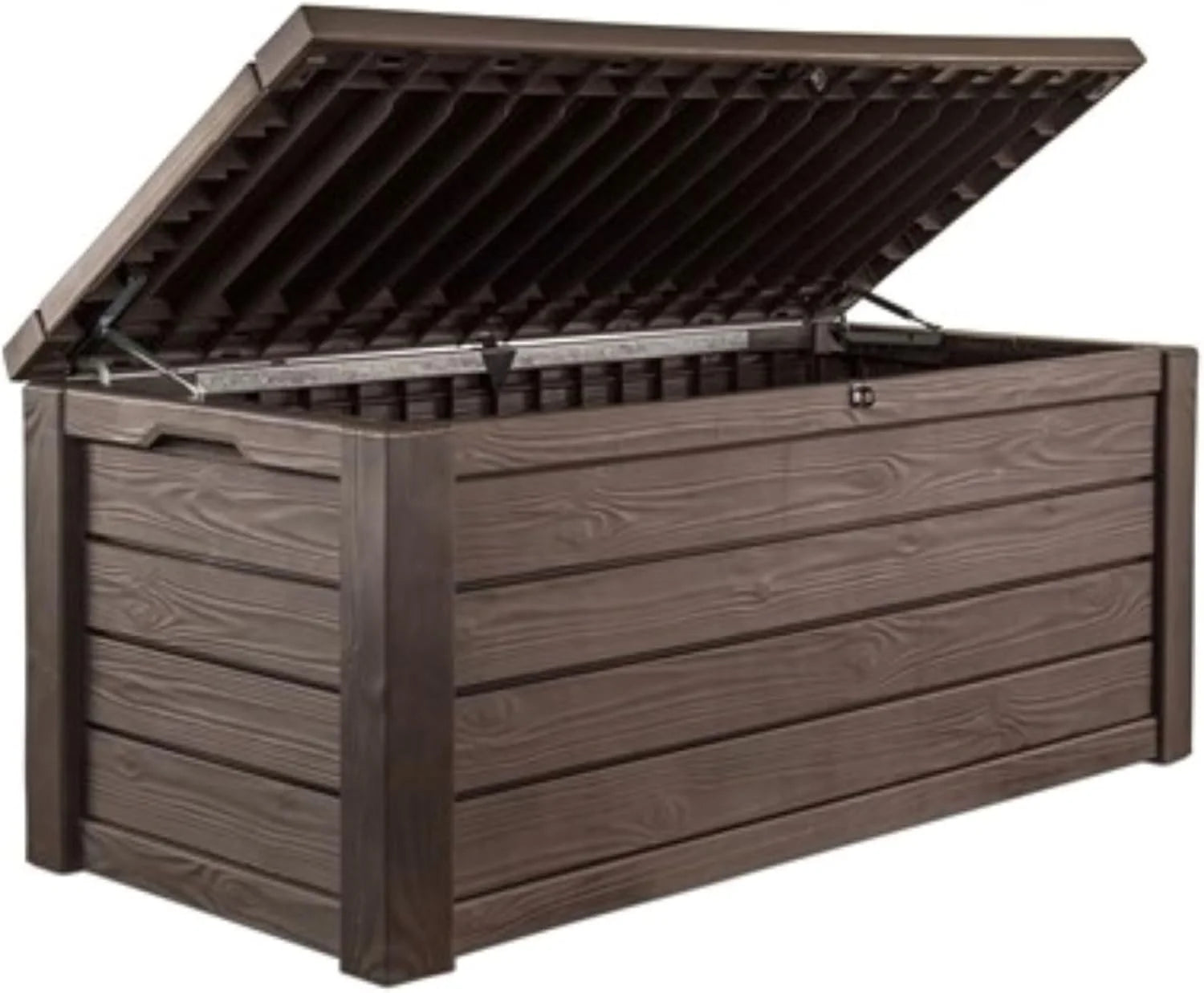 Special Keter Westwood 150 Gal Outdoor Storage Box for Patio and Pool Accessories