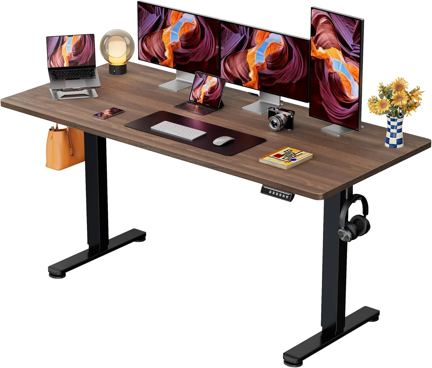 Special Height Adjustable Electric Standing Desk, 48 x 24 Inches Sit Stand up Desk - Image 48