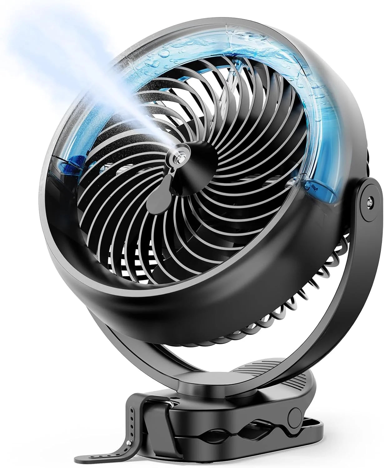 Special Koonie 8″ 10000mAh Battery Operated Misting Fan with Max. 48 Hrs Runtime - Image 2