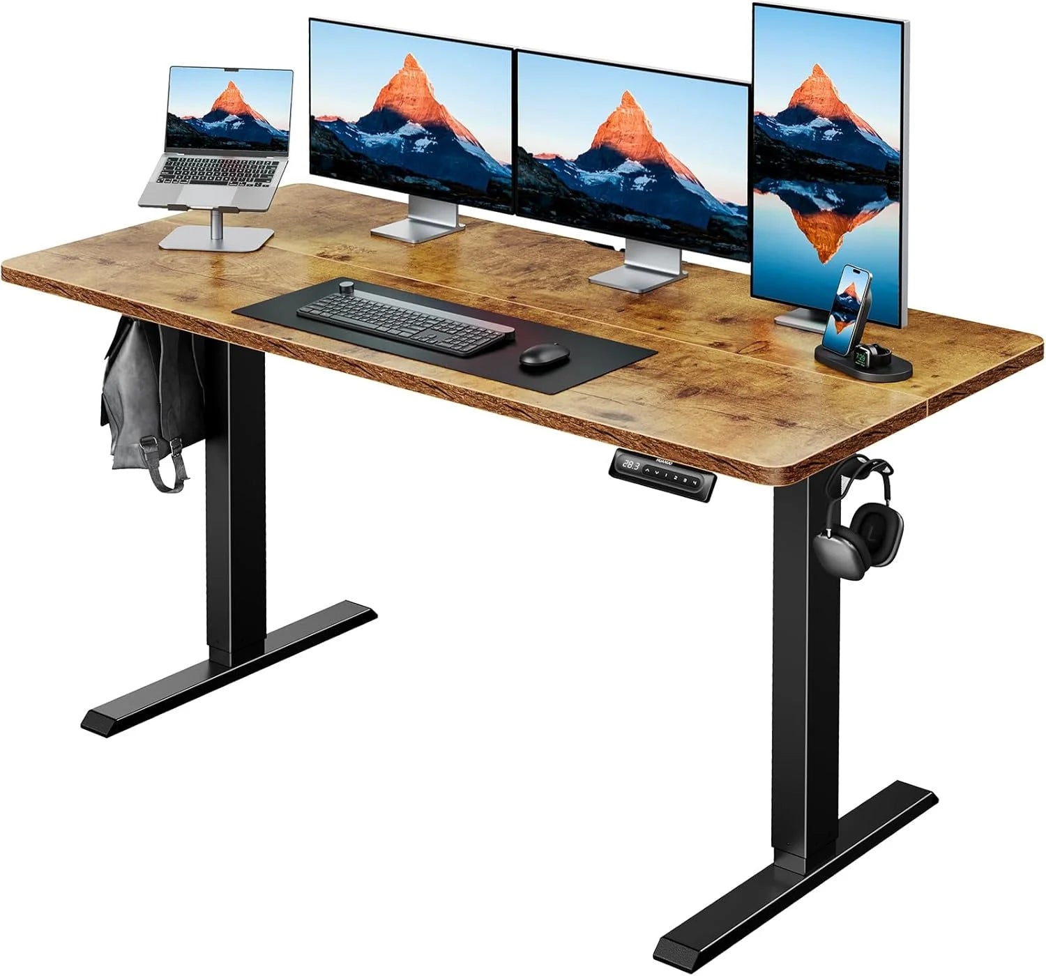 Special HUANUO 32 Small Electric Standing Desk Adjustable Height, 4 Memory Height Settings - Image 28